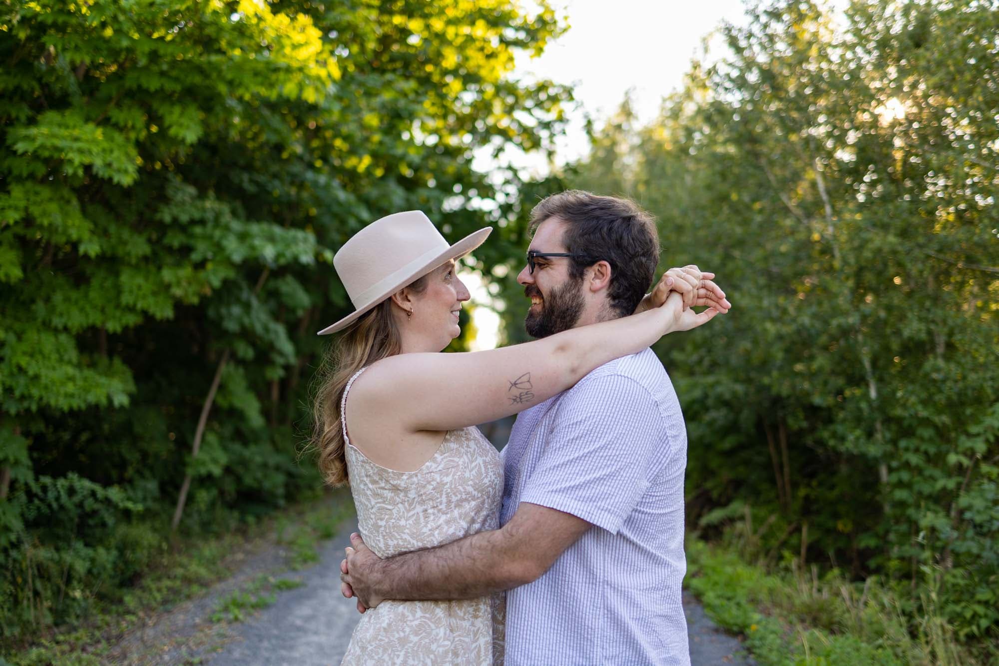 Mallory and John | Engagement Photoshoot | Wolfville, Nova Scotia